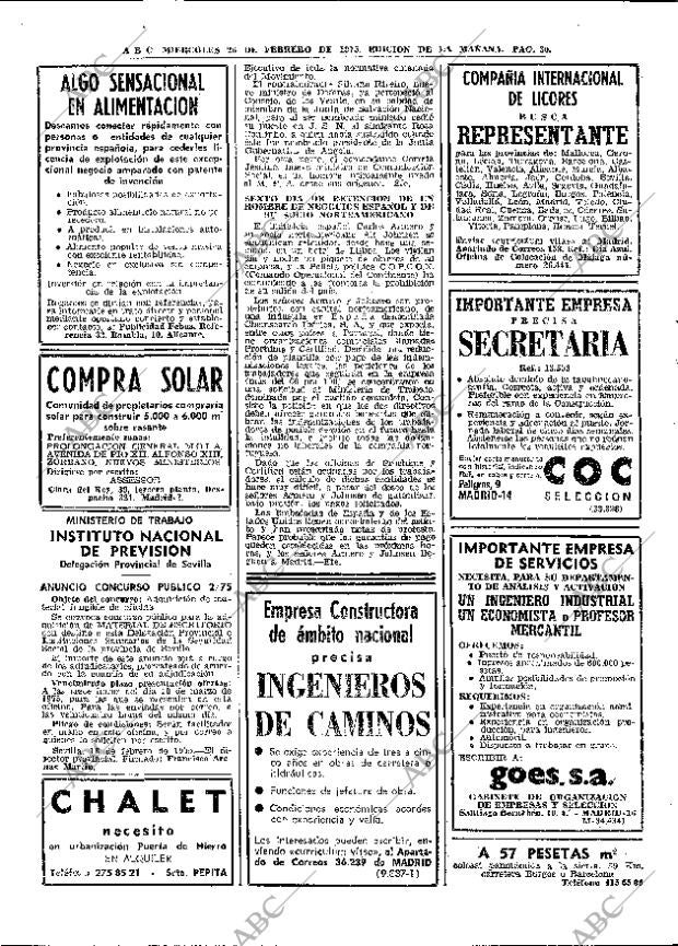 ABC MADRID 26-02-1975 página 30