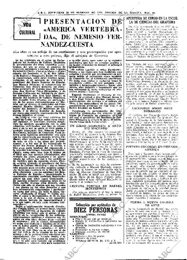 ABC MADRID 26-02-1975 página 49