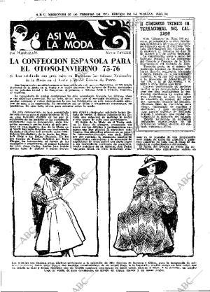 ABC MADRID 26-02-1975 página 54