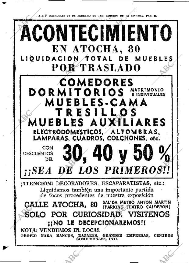 ABC MADRID 26-02-1975 página 64