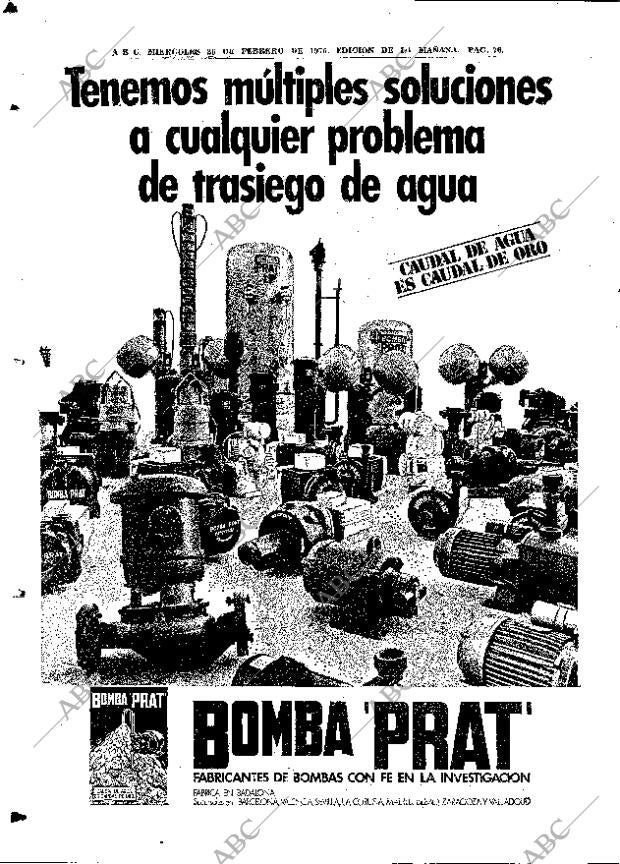 ABC MADRID 26-02-1975 página 70