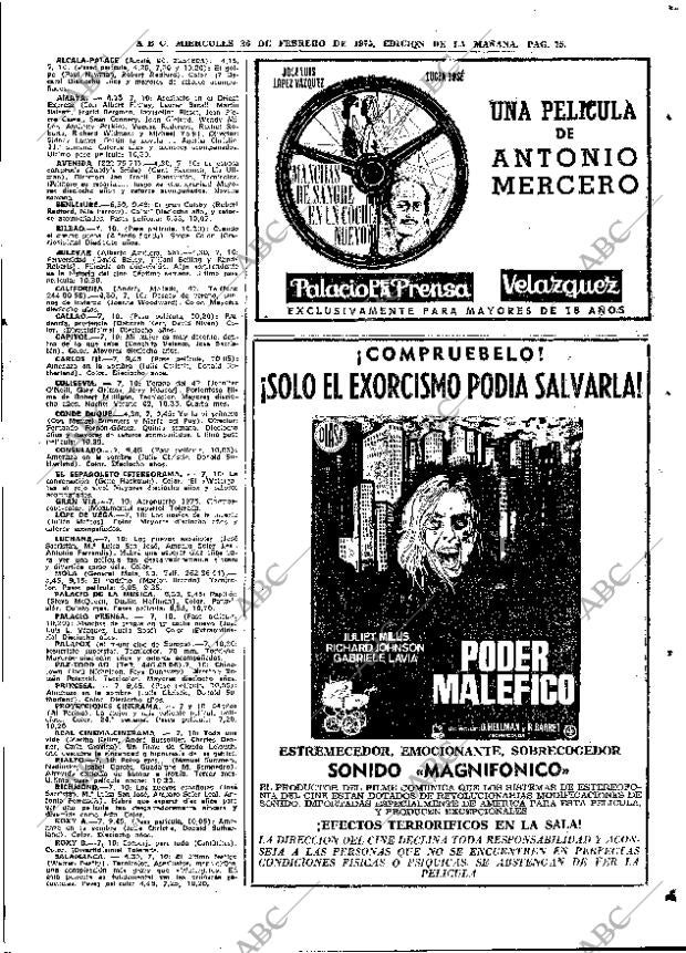 ABC MADRID 26-02-1975 página 75
