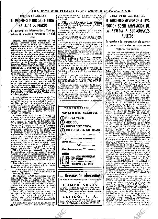 ABC MADRID 27-02-1975 página 27