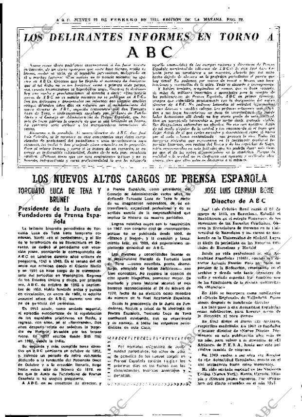 ABC MADRID 27-02-1975 página 29