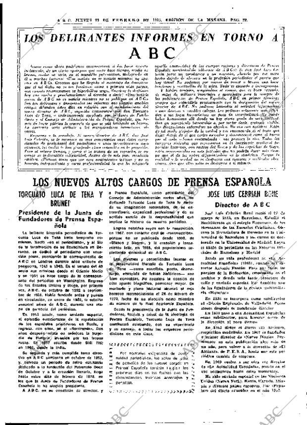 ABC MADRID 27-02-1975 página 29