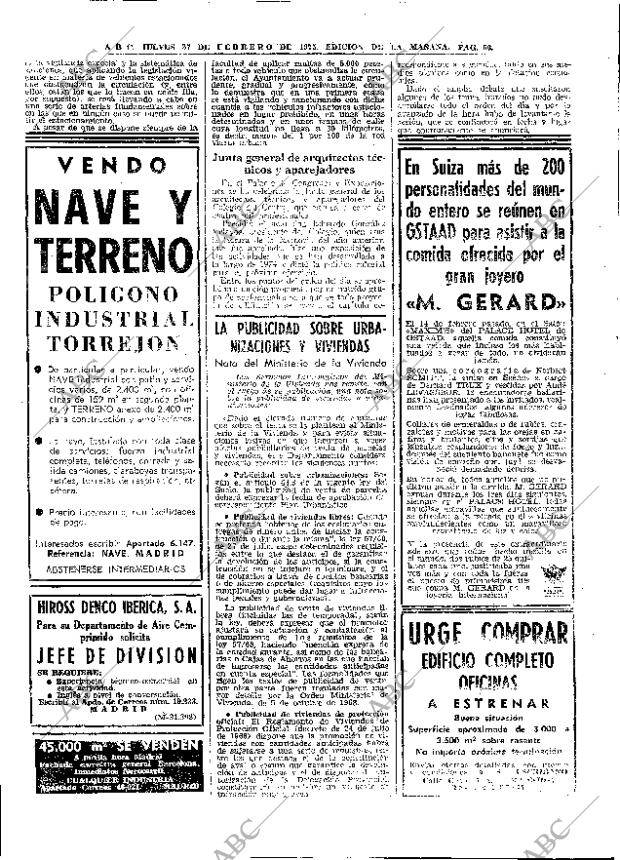 ABC MADRID 27-02-1975 página 50