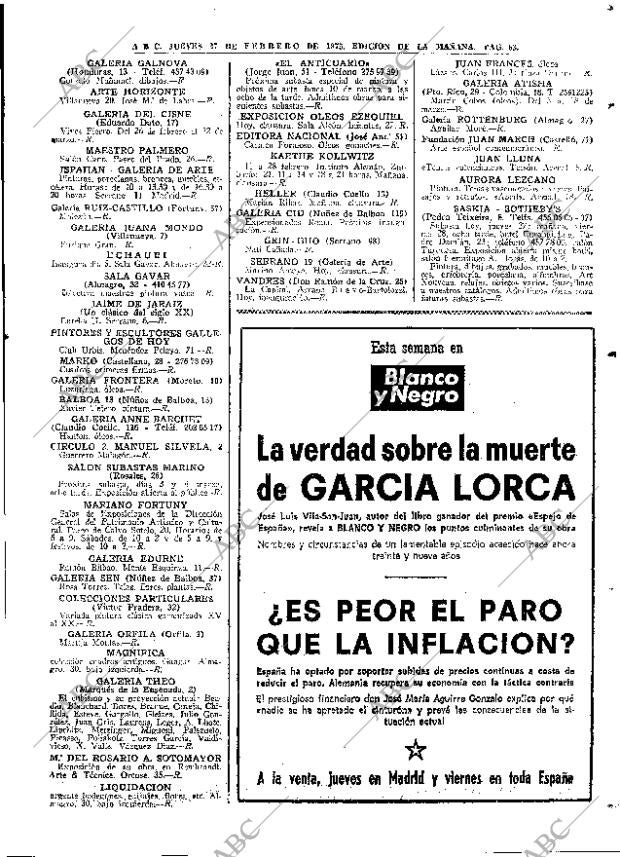 ABC MADRID 27-02-1975 página 63