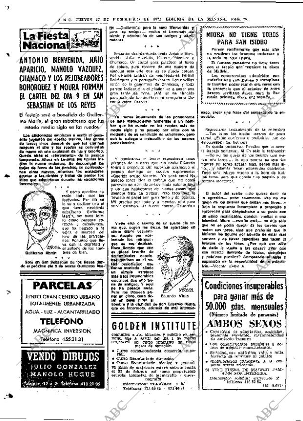 ABC MADRID 27-02-1975 página 78
