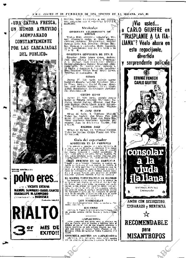 ABC MADRID 27-02-1975 página 80