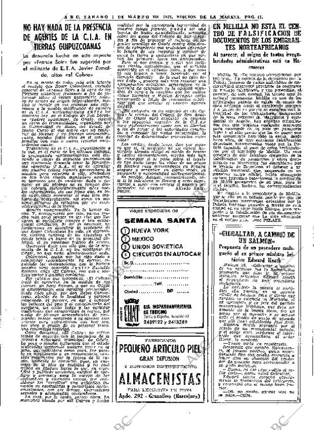 ABC MADRID 01-03-1975 página 41