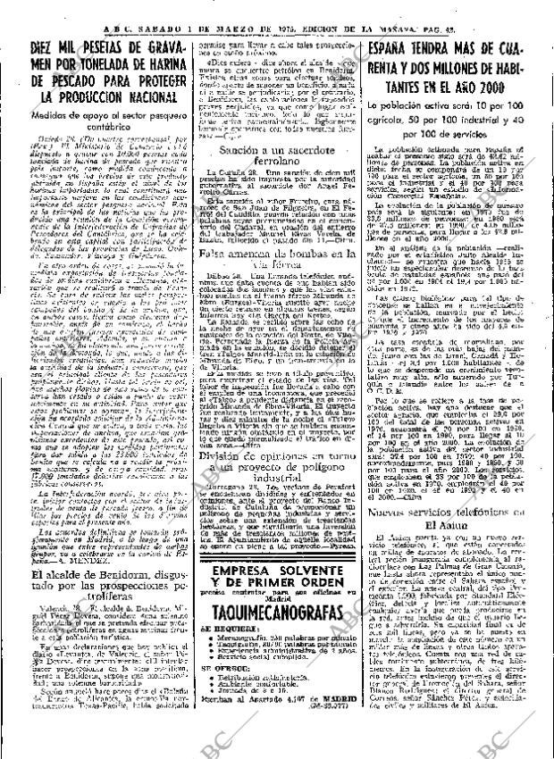 ABC MADRID 01-03-1975 página 42
