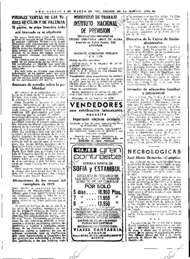 ABC MADRID 01-03-1975 página 48