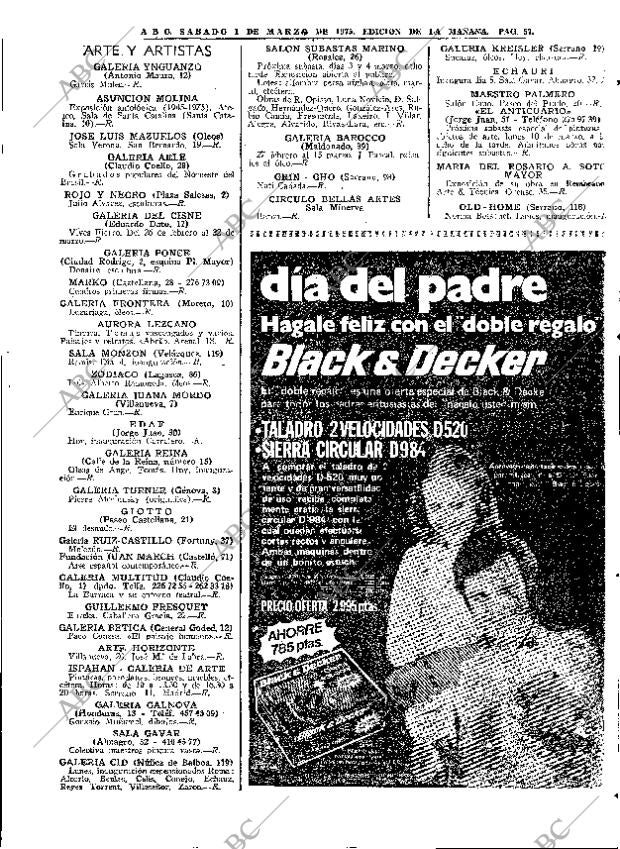 ABC MADRID 01-03-1975 página 57