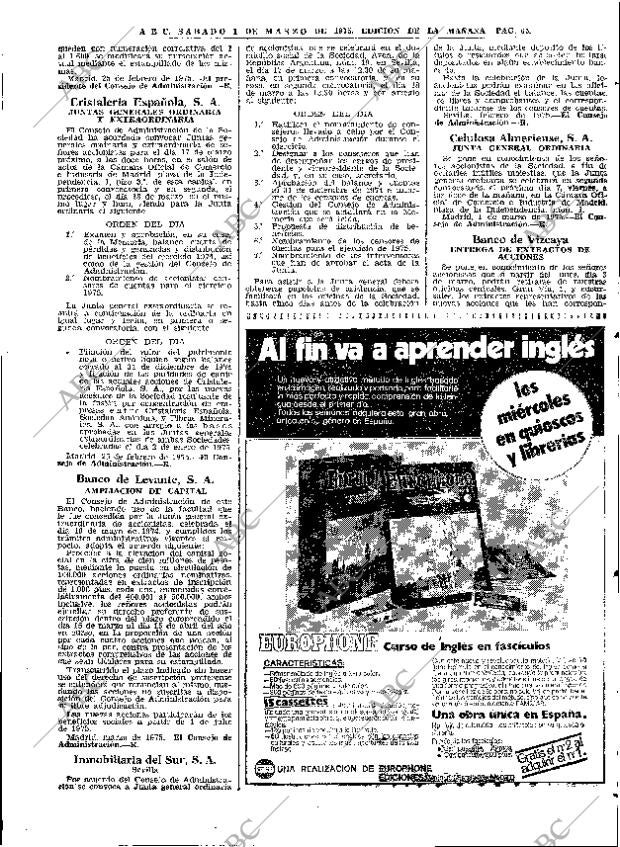 ABC MADRID 01-03-1975 página 65