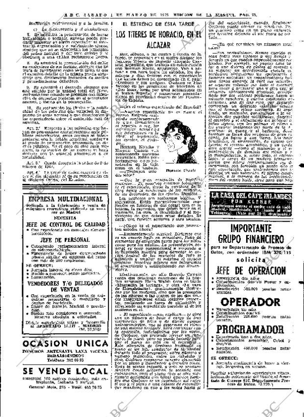 ABC MADRID 01-03-1975 página 71