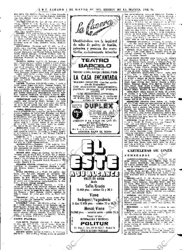 ABC MADRID 01-03-1975 página 73