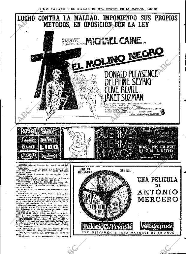 ABC MADRID 01-03-1975 página 75