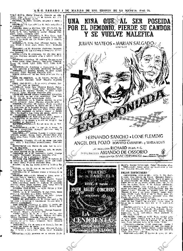 ABC MADRID 01-03-1975 página 76