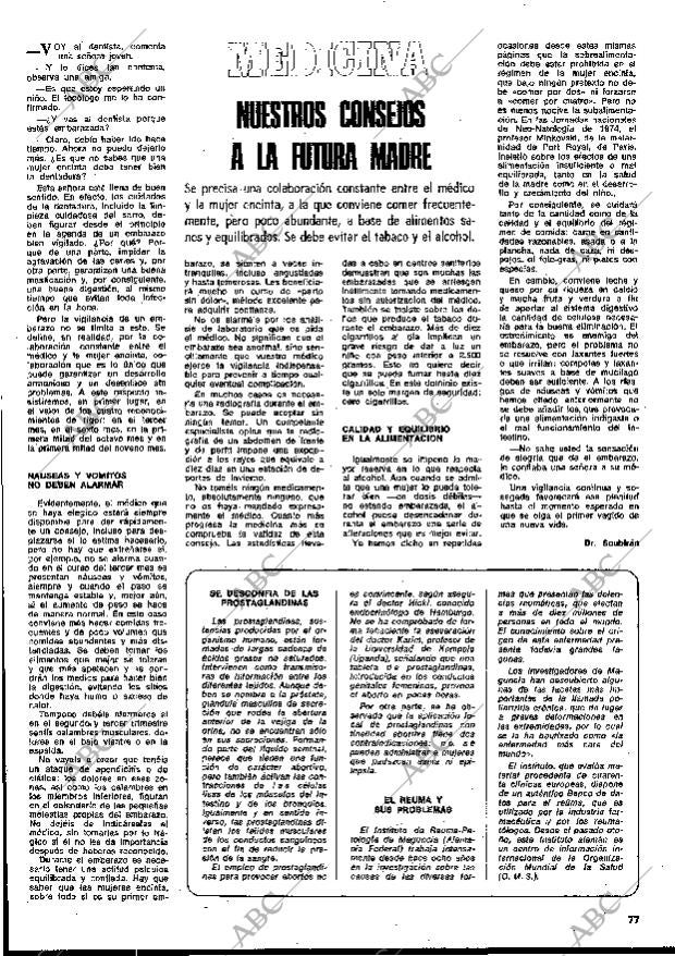 BLANCO Y NEGRO MADRID 01-03-1975 página 77