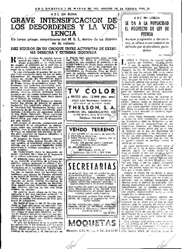 ABC MADRID 02-03-1975 página 19