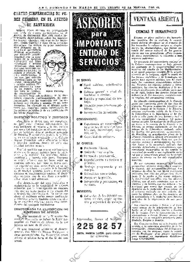 ABC MADRID 02-03-1975 página 49
