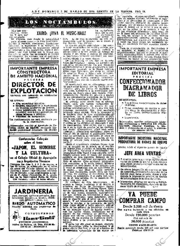 ABC MADRID 02-03-1975 página 78