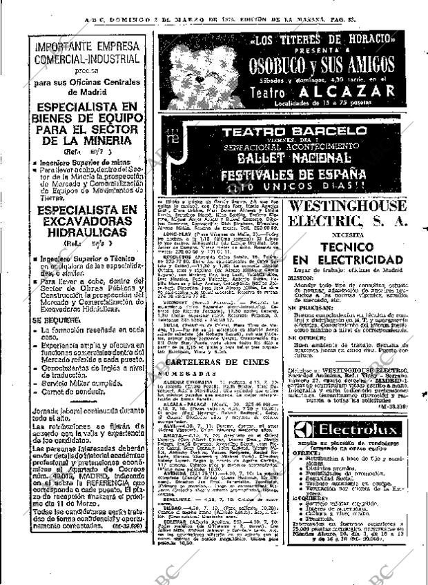 ABC MADRID 02-03-1975 página 83