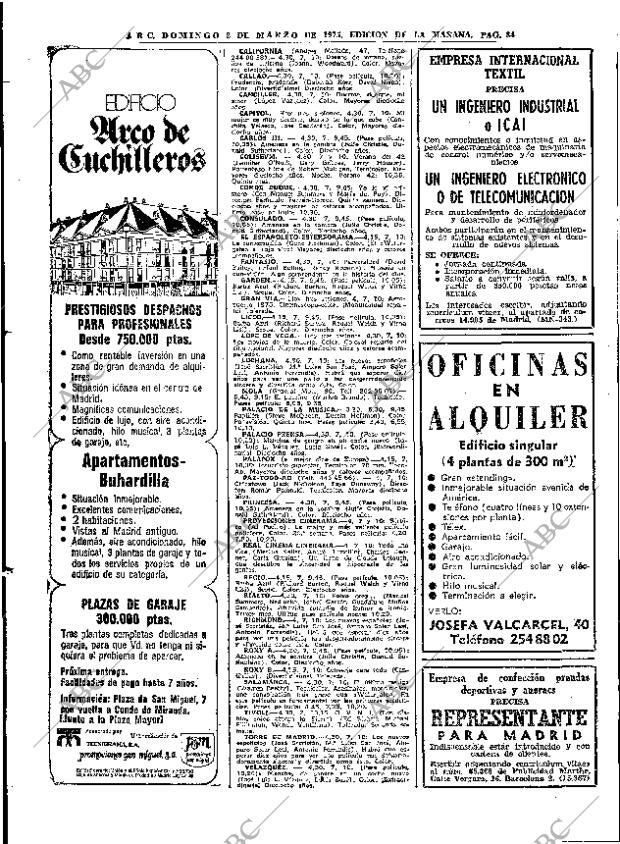 ABC MADRID 02-03-1975 página 84