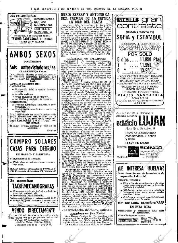 ABC MADRID 04-03-1975 página 84