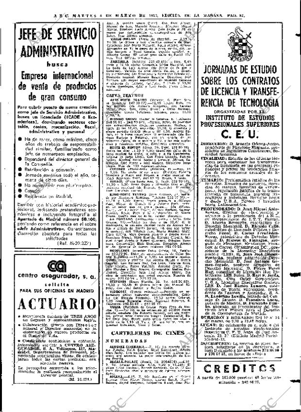 ABC MADRID 04-03-1975 página 87