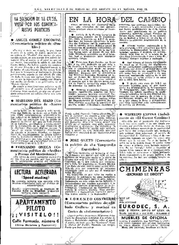ABC MADRID 05-03-1975 página 23