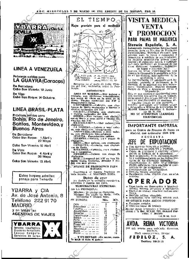 ABC MADRID 05-03-1975 página 38