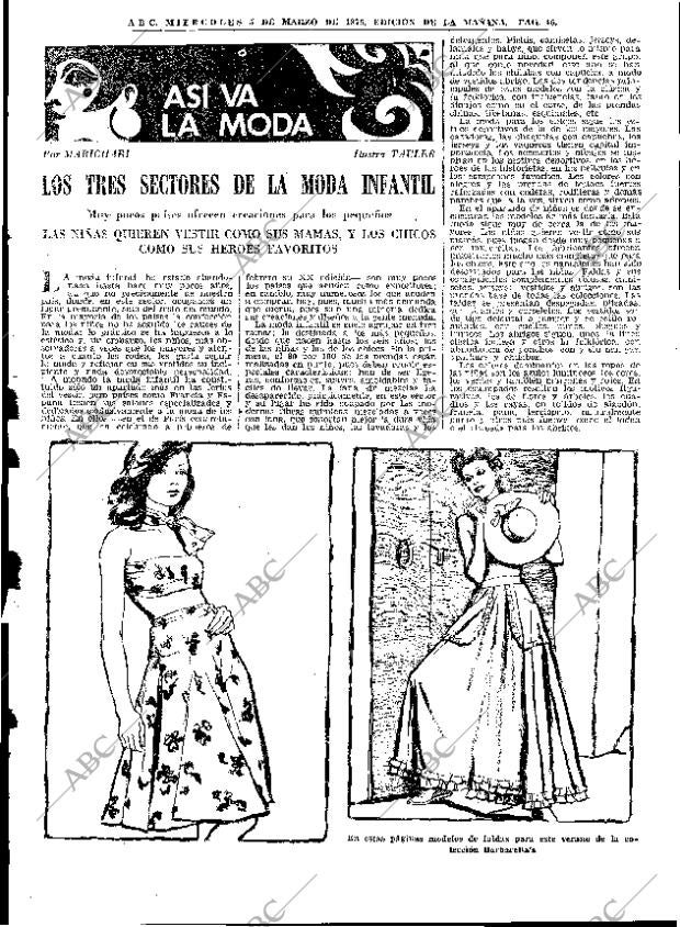 ABC MADRID 05-03-1975 página 45