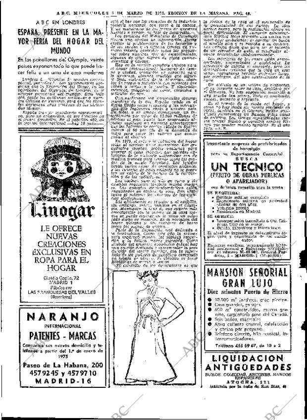 ABC MADRID 05-03-1975 página 46