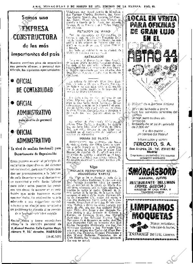 ABC MADRID 05-03-1975 página 48