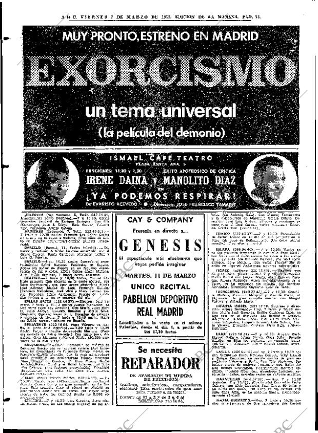 ABC MADRID 07-03-1975 página 78