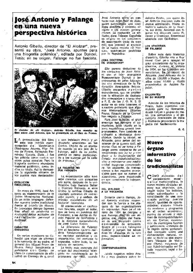 BLANCO Y NEGRO MADRID 08-03-1975 página 54