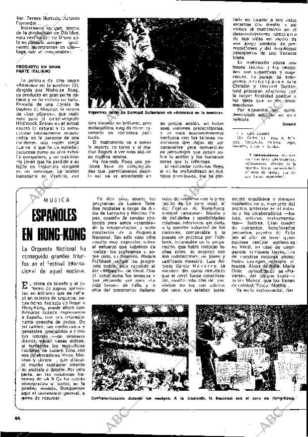 BLANCO Y NEGRO MADRID 08-03-1975 página 64