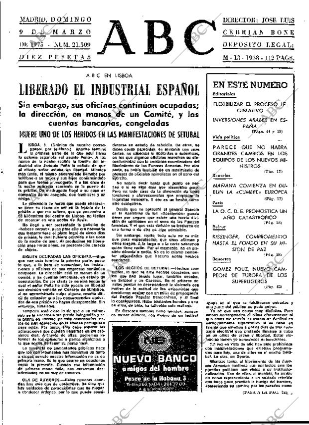 ABC MADRID 09-03-1975 página 13