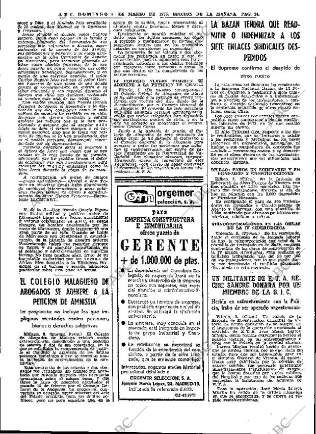 ABC MADRID 09-03-1975 página 34