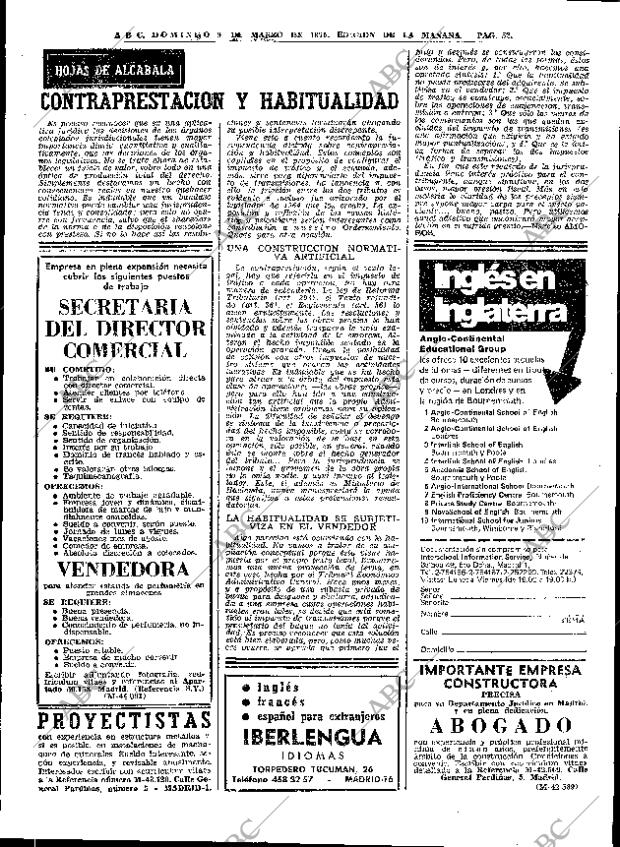 ABC MADRID 09-03-1975 página 52