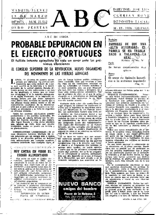 ABC MADRID 13-03-1975 página 21