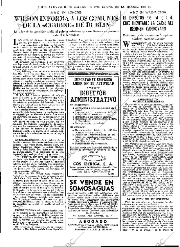 ABC MADRID 13-03-1975 página 33