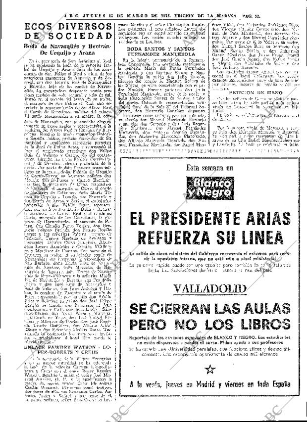 ABC MADRID 13-03-1975 página 51
