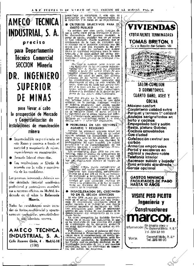 ABC MADRID 13-03-1975 página 64