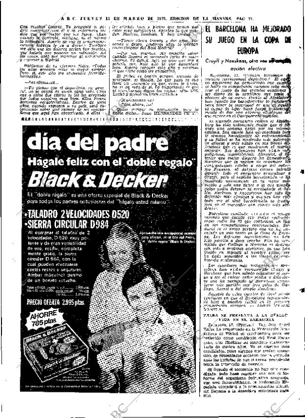 ABC MADRID 13-03-1975 página 71