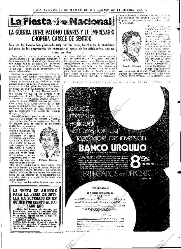 ABC MADRID 13-03-1975 página 75