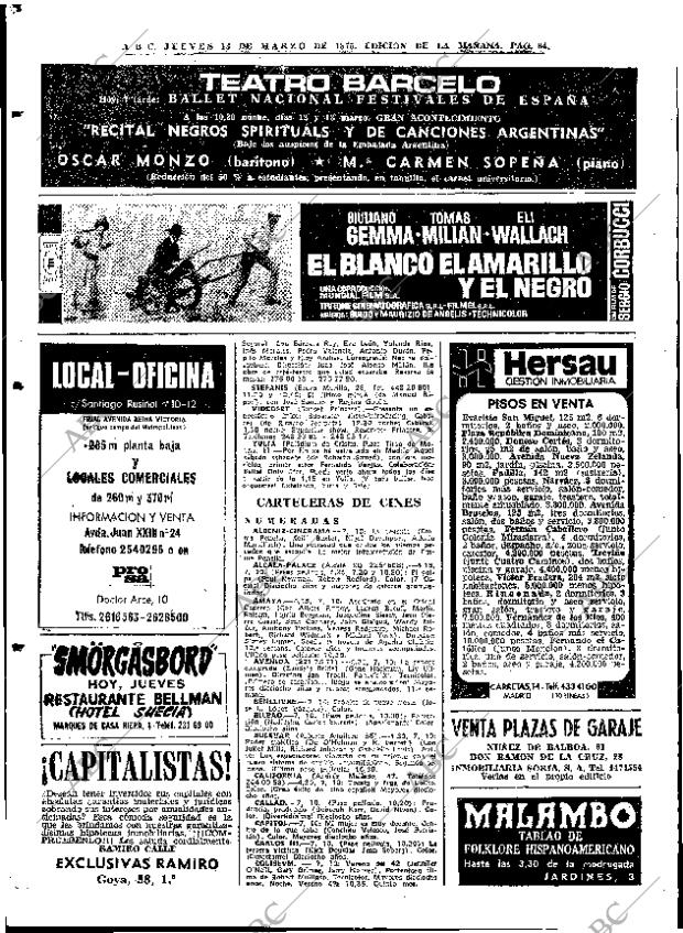 ABC MADRID 13-03-1975 página 84