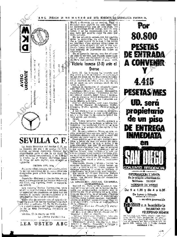 ABC SEVILLA 13-03-1975 página 44