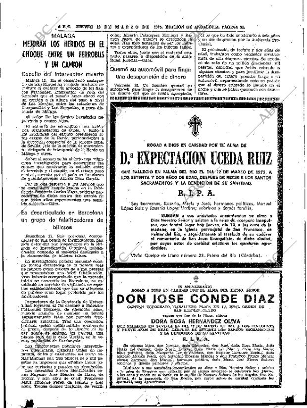 ABC SEVILLA 13-03-1975 página 51